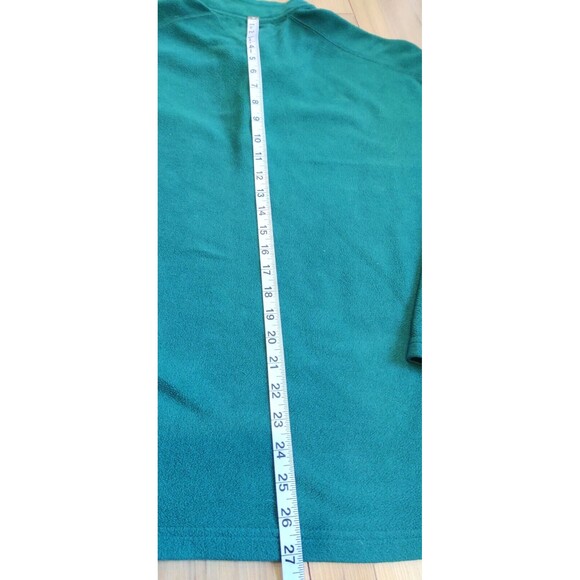 Patagonia Snap T Fleece Sweater Men Large Green Made USA Pullover Jacket Vintage - Picture 9 of 9